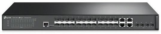 SWITCH TP-LINK L2 cu management 24 porturi Gigabit SFP - T2600G-28SQ
