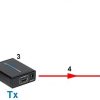 HDMI Extender pe cablu UTP 40 metri