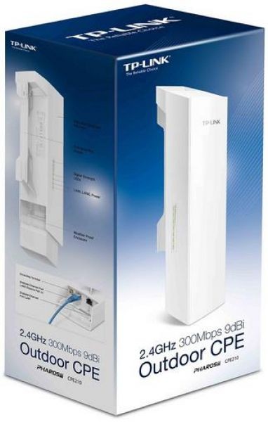 Access point TP-Link CPE210, 300 Mbps, Antena interna, Pentru exterior