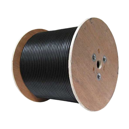 Cablu SF/UTP cat6, AWG23 (4x2x0,59mm), cupru solid 100%, ecran general cu folie AL + tresa cu-stanat, diametru exterior 7,6mm, invelis PVC de culoare negru, rola 305m.